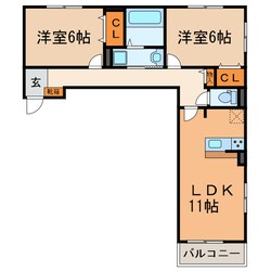 ファミール柏井の物件間取画像